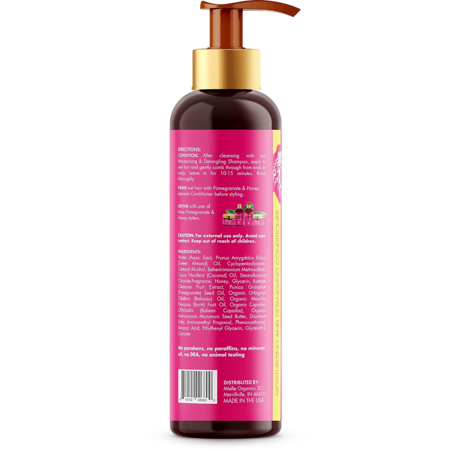 Mielle Pomegranate & Honey Moisturizing And Detangling Conditioner 12 fl oz / 355ml