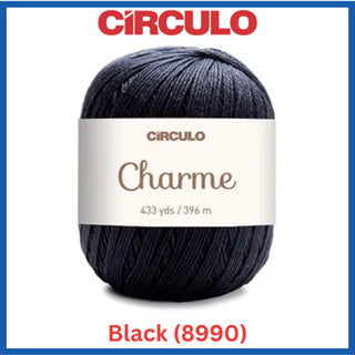 Circulo Yarns CHARME 100% Brazilian Virgin Cotton Yarn 433 yds / 396 m