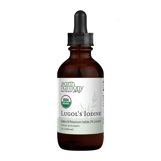 Earth Harmony Natural Lugol's Iodine Supplement 2 fl oz / 59.2ml