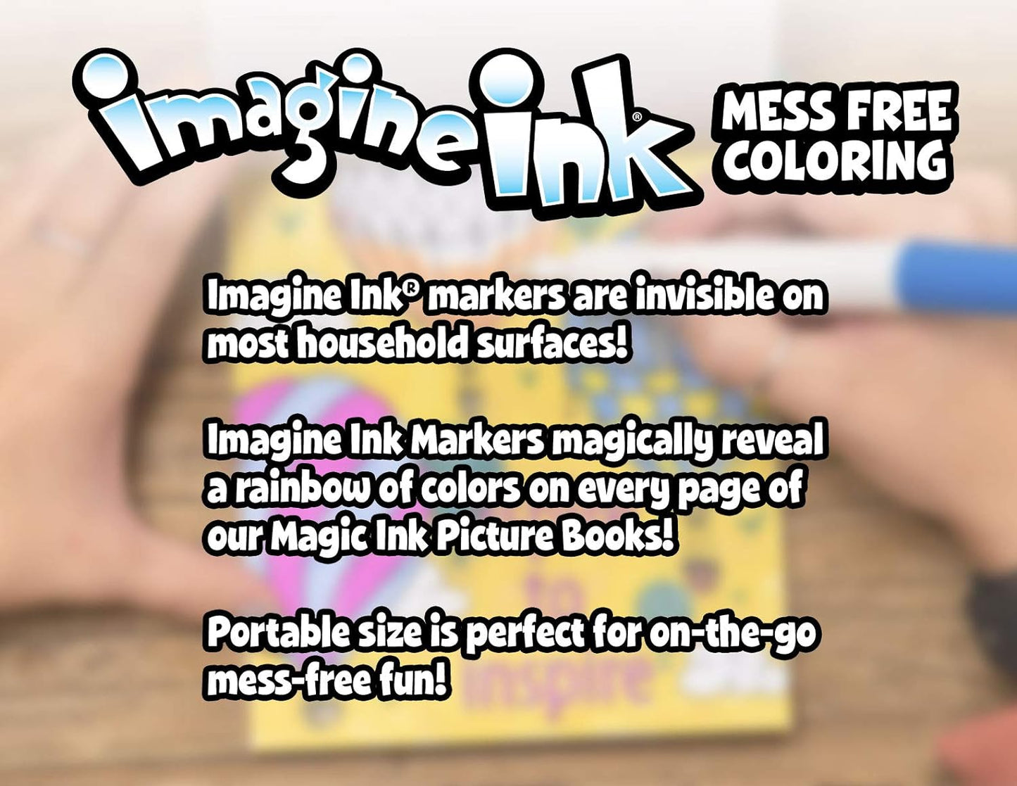 Imagine Ink Mess Magic Ink Pictures & Stickers Minnie Ages 3+
