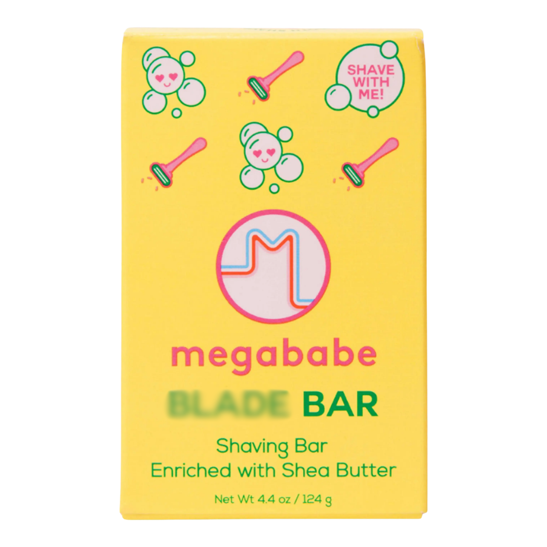 Megababe Shaving Bar, 4.4 oz / 124 g