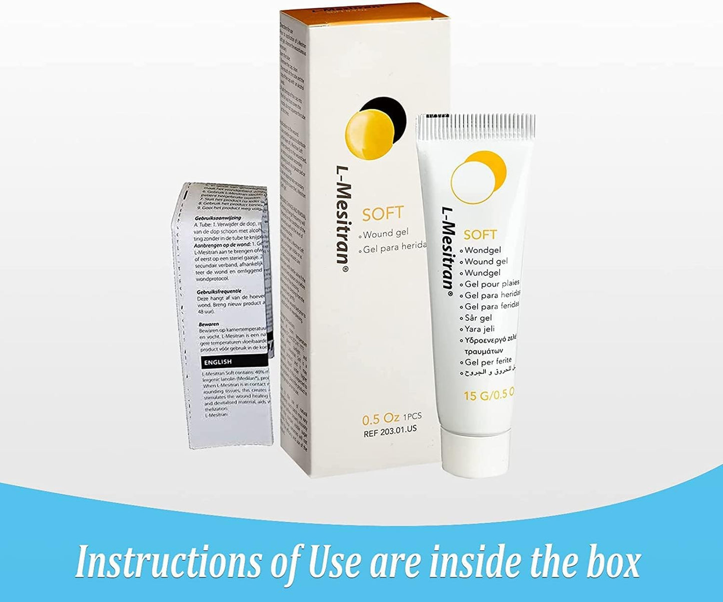 L-Mesitran Soft Wound Gel 0.5 oz (1 Count)