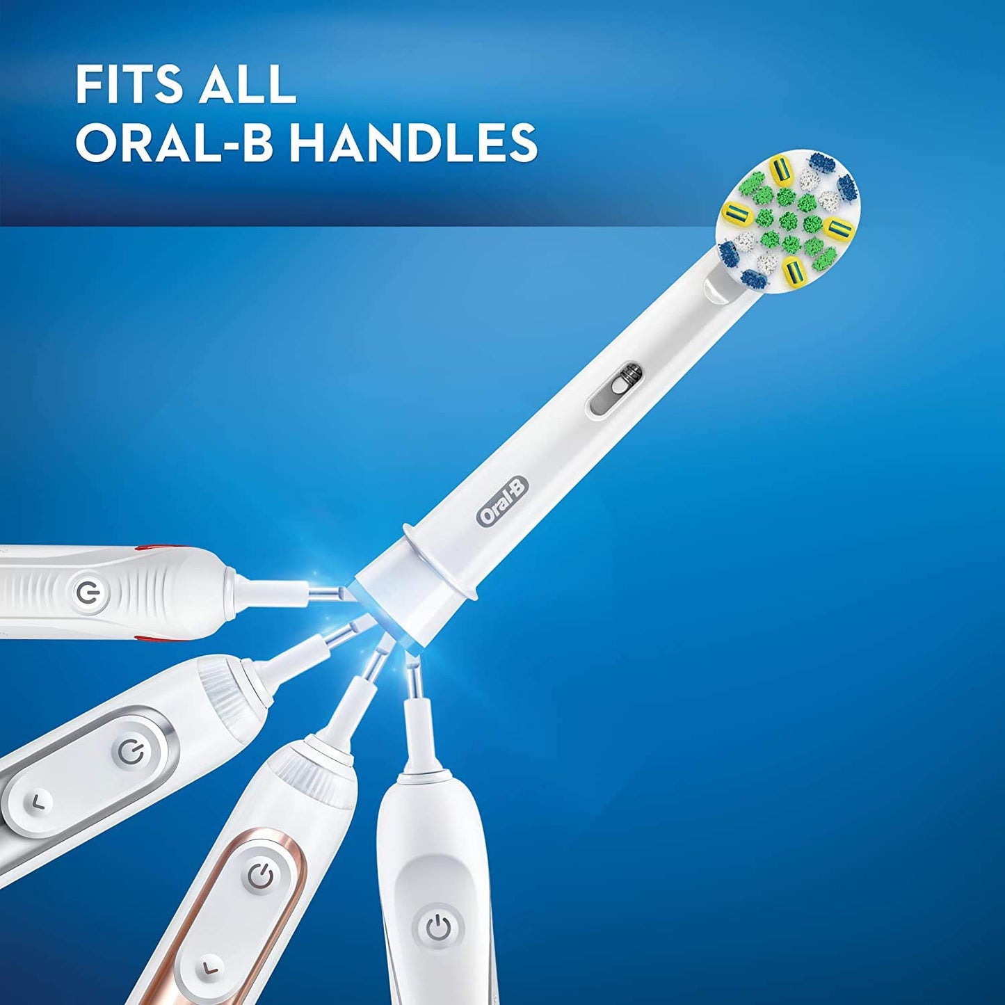 Oral-B FlossAction Toothbrush Refill Brush Heads, 5 Count
