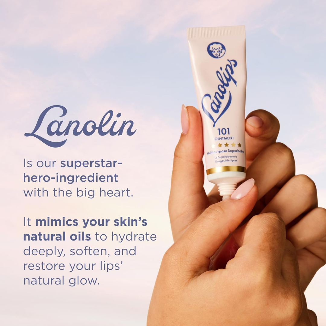 Lanolips 101 Ointment Duo Multipurpose Superbalm, 2 x 15 g / .52 oz