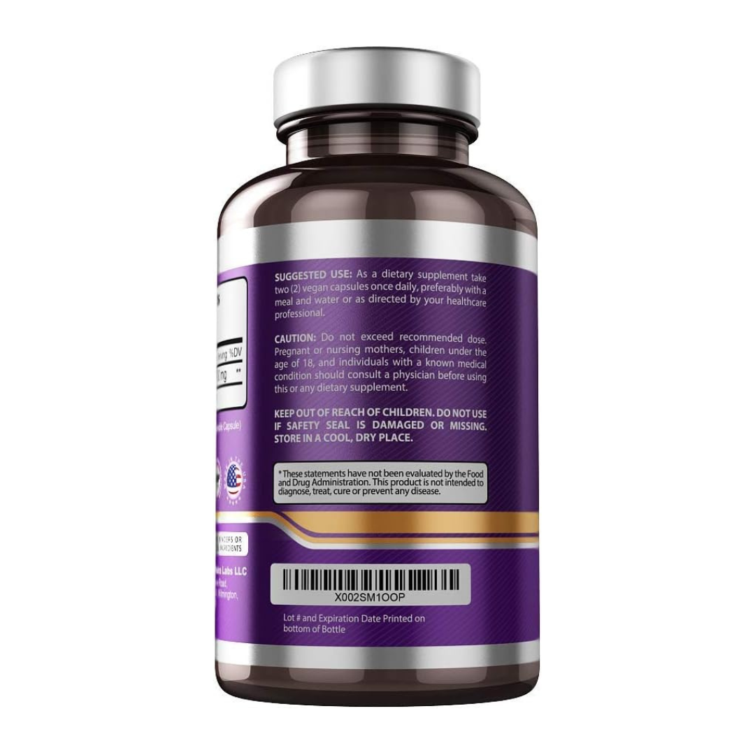 Smart Nutralabs Quercetin 1000mg Per Serving 180 Capsules