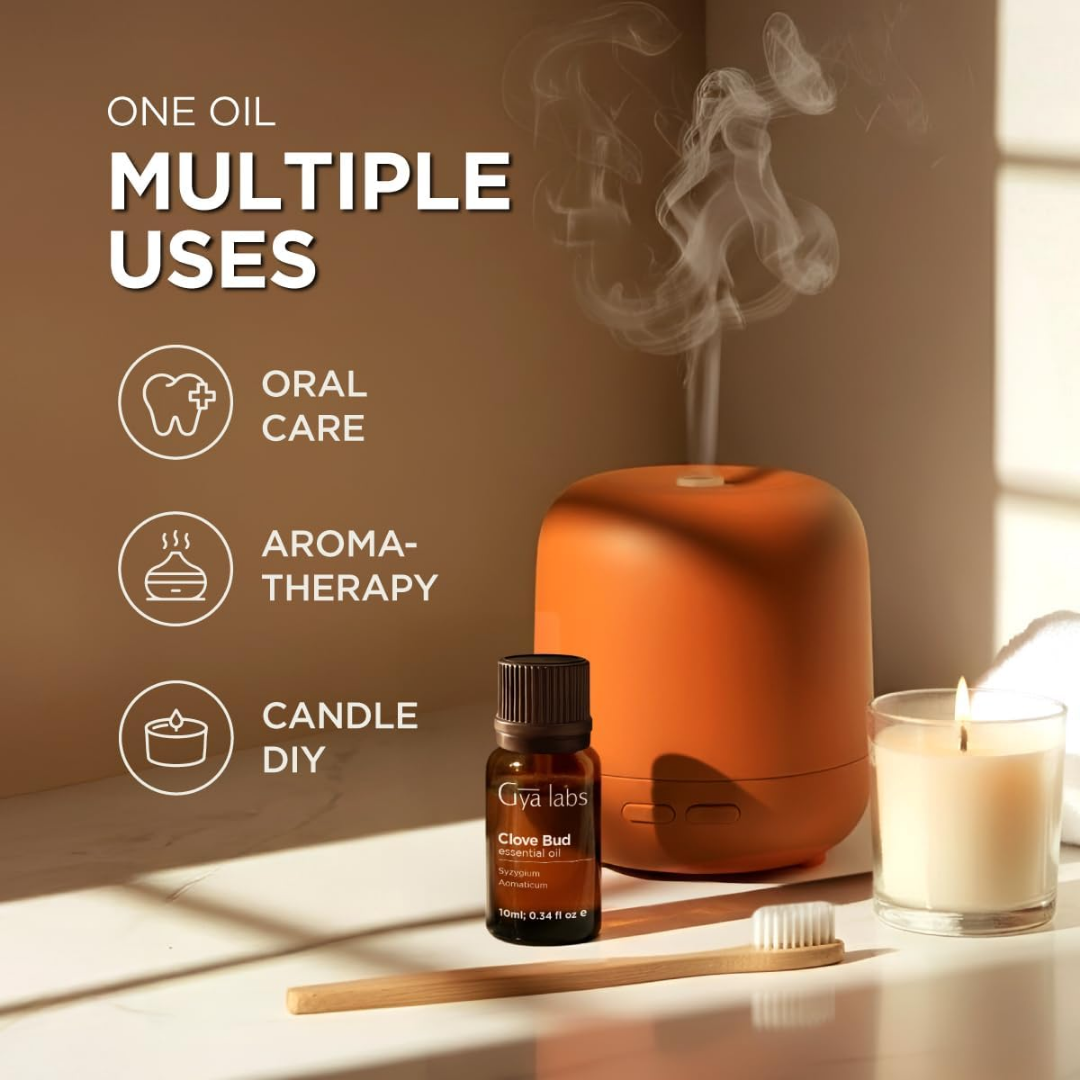 Gya Labs Clove Bud Essential Oil, 10 ml / 0.34 oz