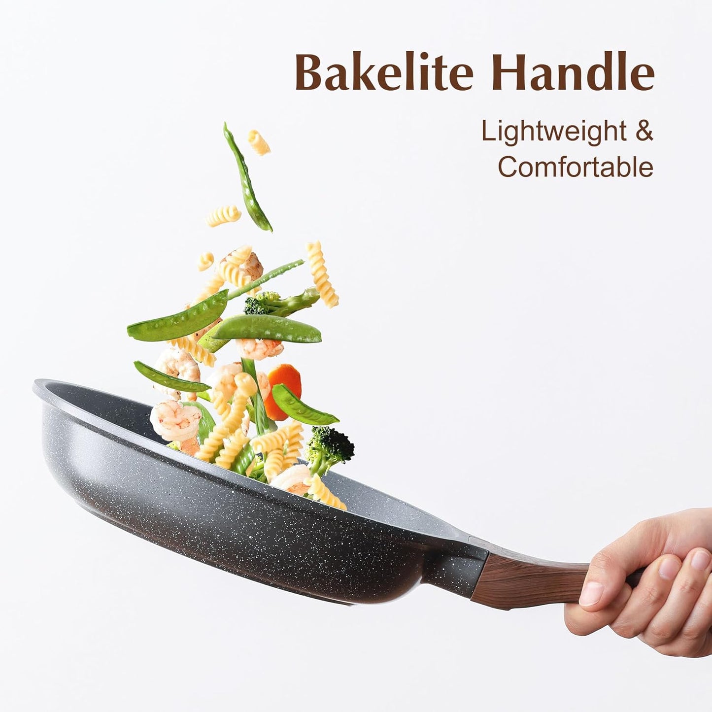 SENSARTE Classic Non-Stick Frying Pan Skillet - (9.5 Inch)