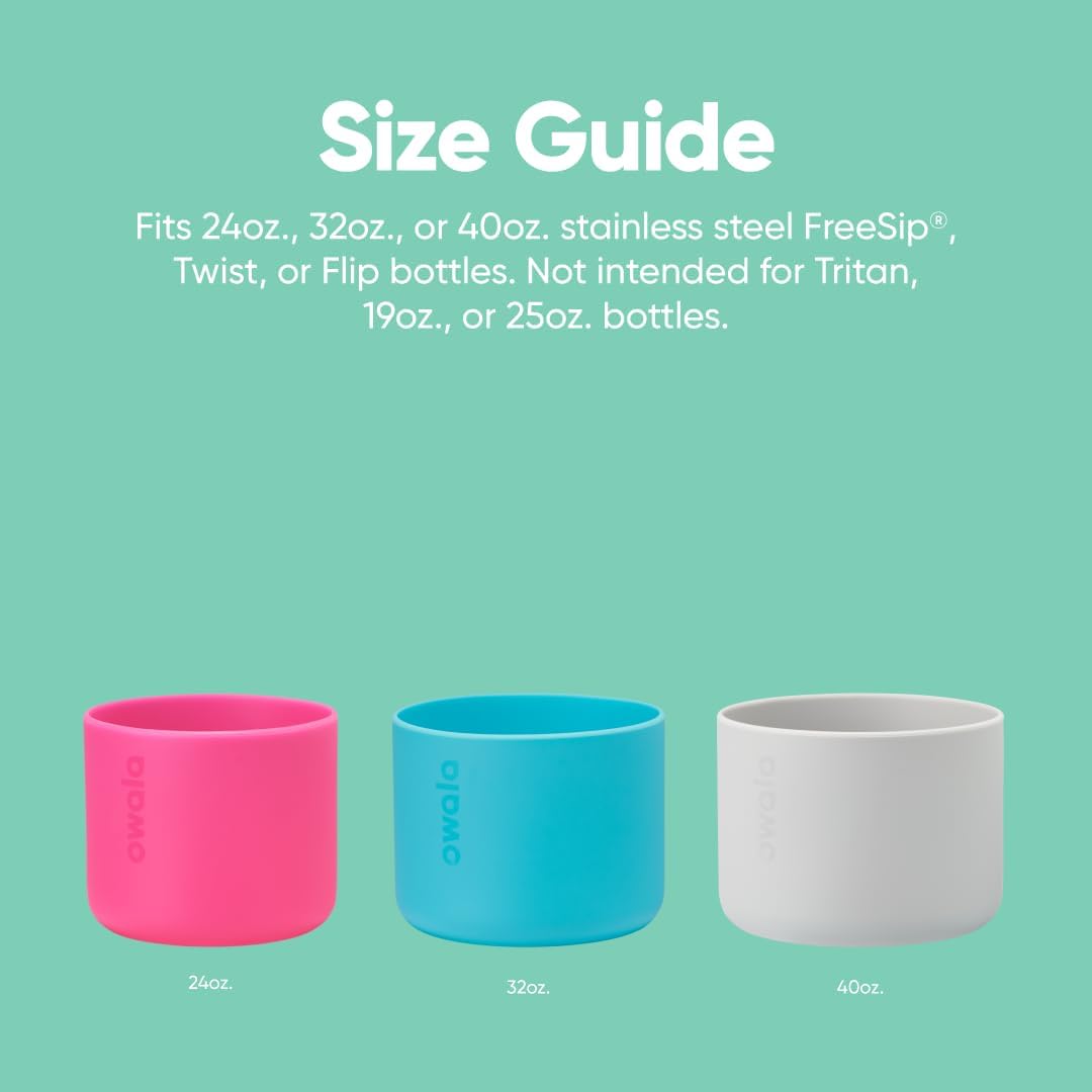 Owala Silicone Water Bottle Boot, 32 Oz