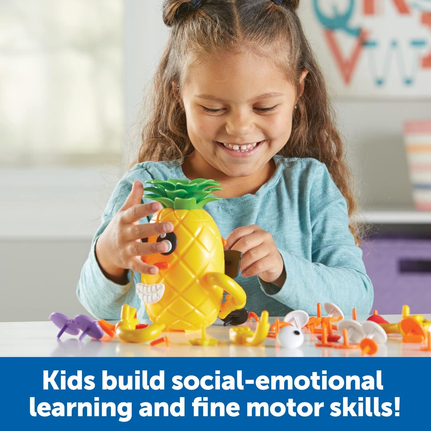 Learning Resources Big Feelings Pineapple Deluxe Set, Ages 3+ (50 Pieces)