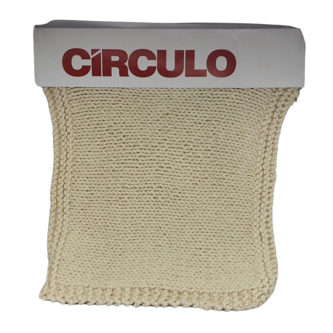 Circulo Barroco Natural Code Knitting Pattern Sample