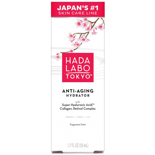Hada Labo Tokyo Anti-Aging Hydrator Fragrance Free With Super Hyaluronic Acid 50ml