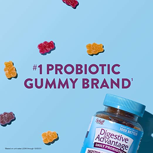 Schiff Daily Probiotic, Digestive Advantage (80 Gummies)