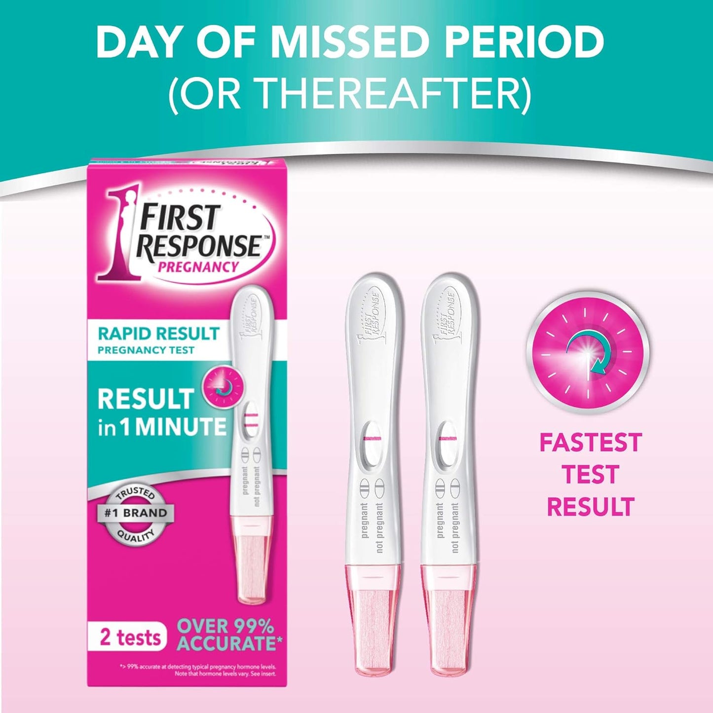 First Response Rapid Result in 1 Minute (2 Test) arenade.ph