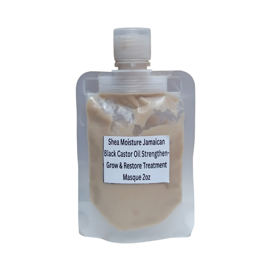 Trial Size Shea Moisture Jamaican Black Castor Oil Strengthen & Restore Hair Masque, 2 oz