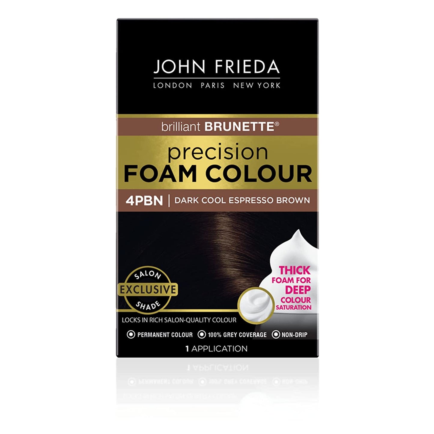 John Frieda London Paris New York Precision Foam Color 1 Application