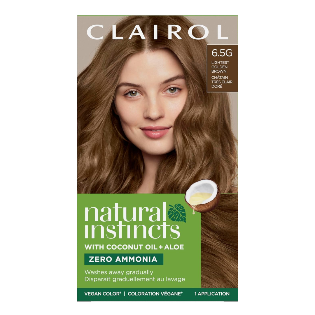 Clairol Natural Instincts No Ammonia Hair Dye  1 Application (Semi Permanent)