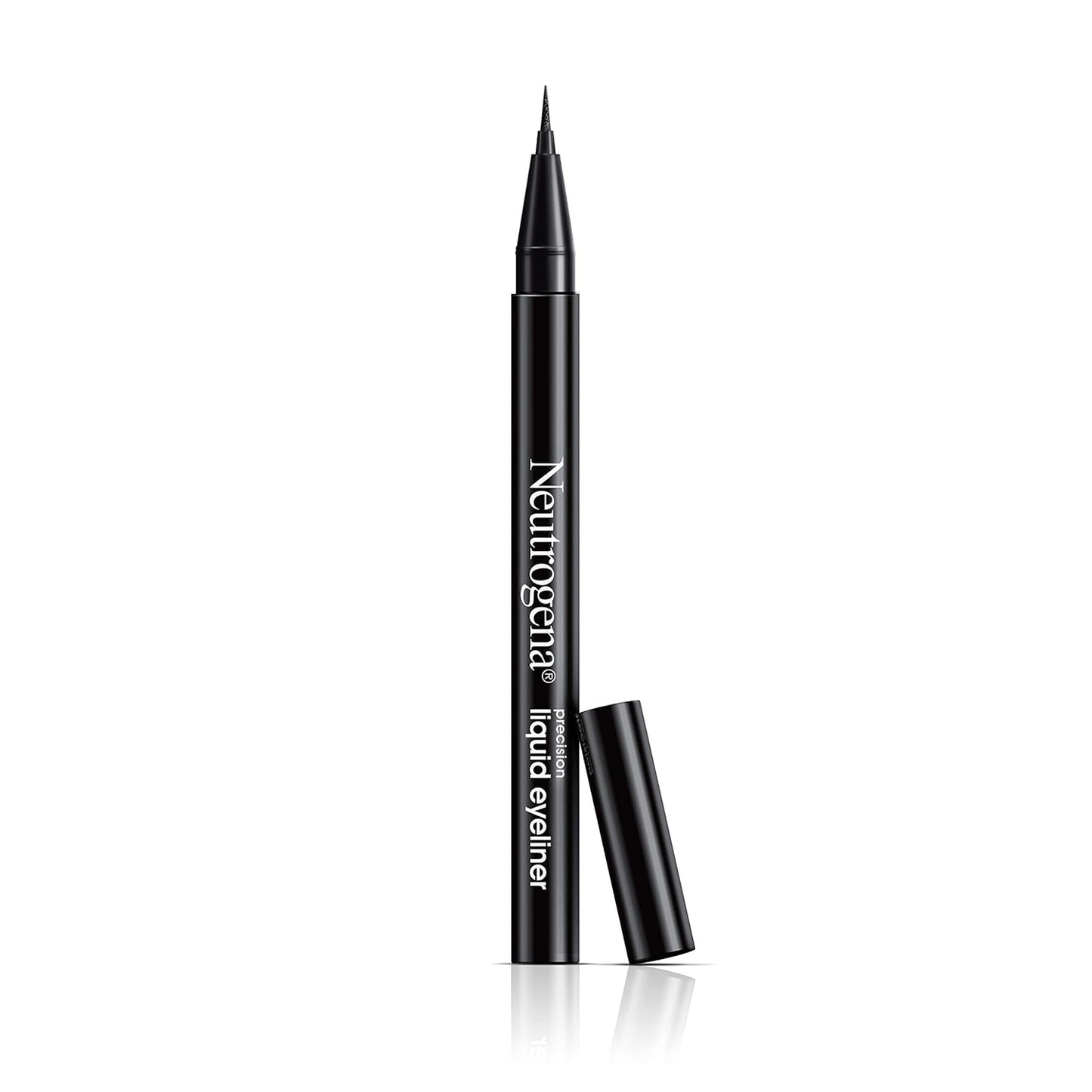 Neutrogena Precision Liquid Eyeliner, Jet Black 10, 0.013 fl oz / 0.38mL