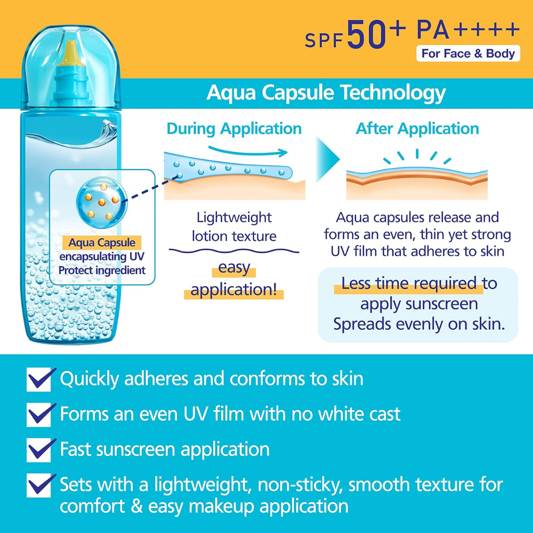 Biore UV Aqua Rich Protect Lotion SPF50+ PA++++, 70 ml