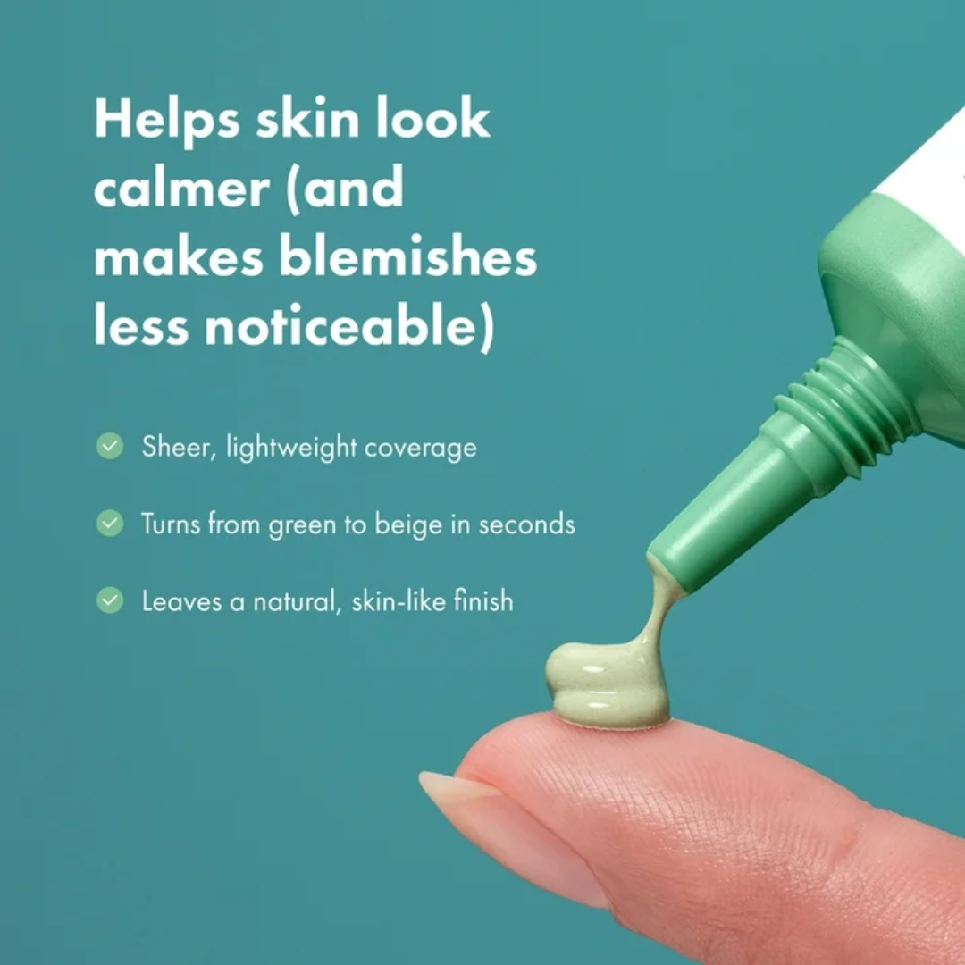 Hero Rescue Balm Color-Correcting Green Cream 15ml / 0.50oz