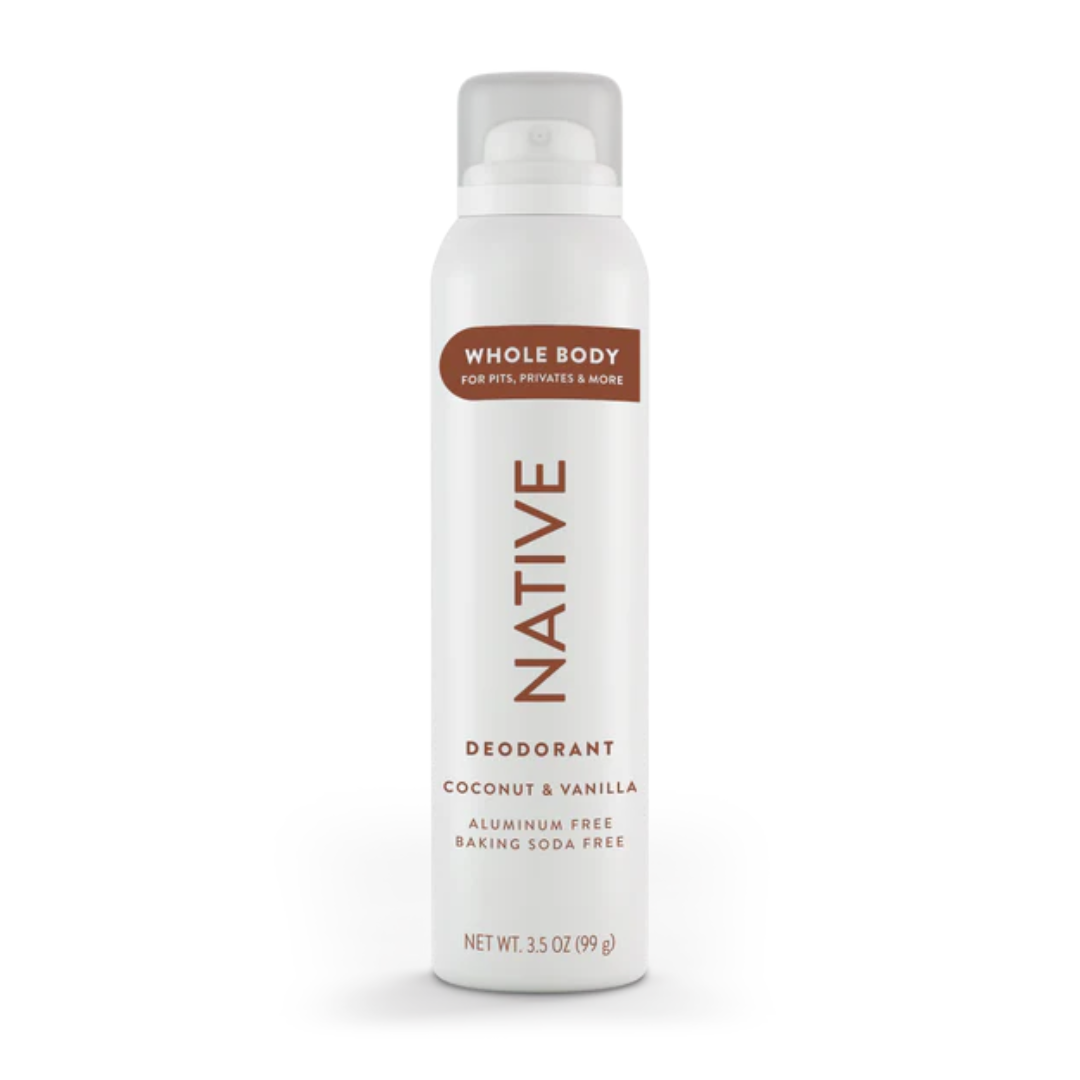 Native Whole Body Deodorant Coconut & Vanilla 3.5 oz / 99g
