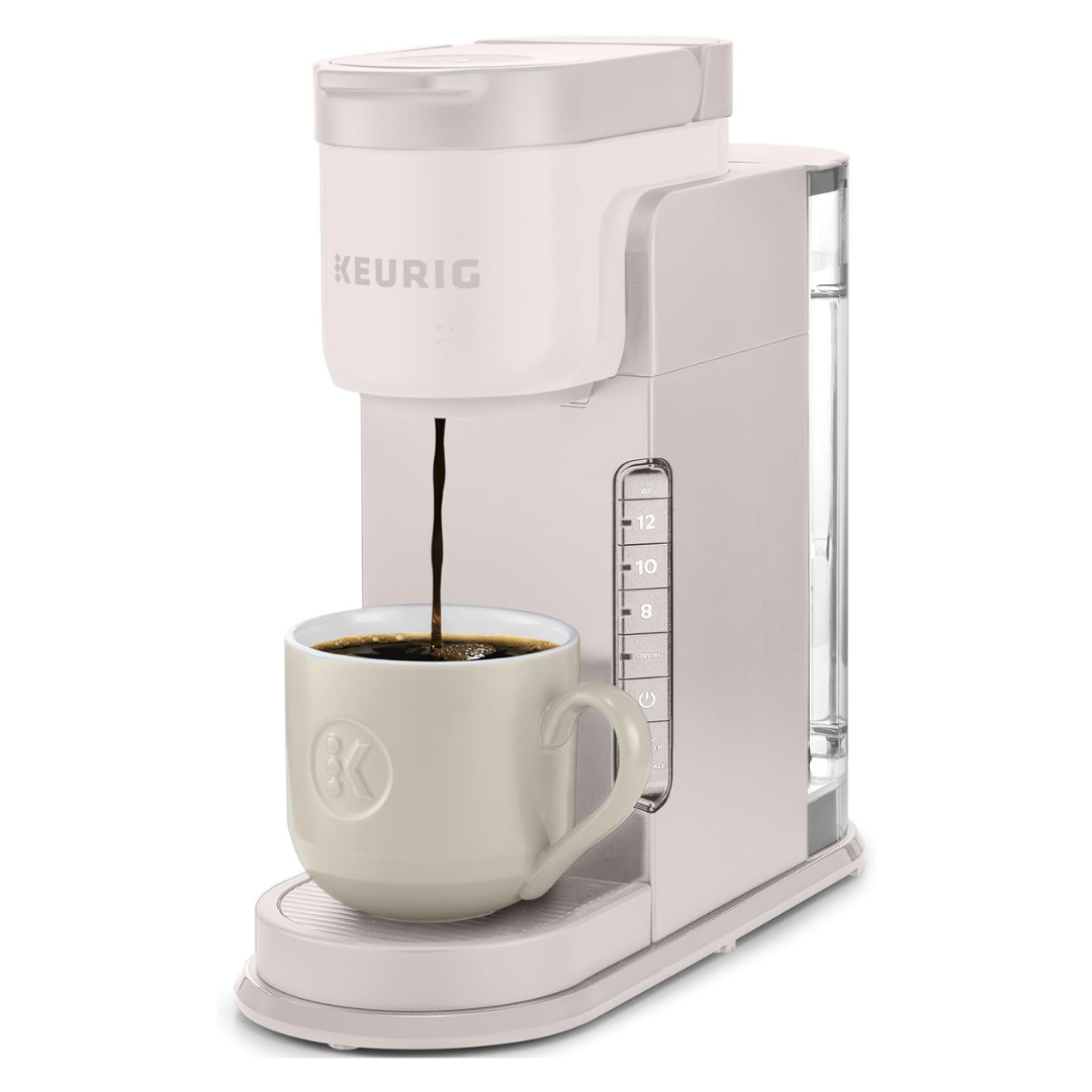 Keurig K-Express Single Serve K-Cup Pod Coffee Maker Warm Stone, 42 oz