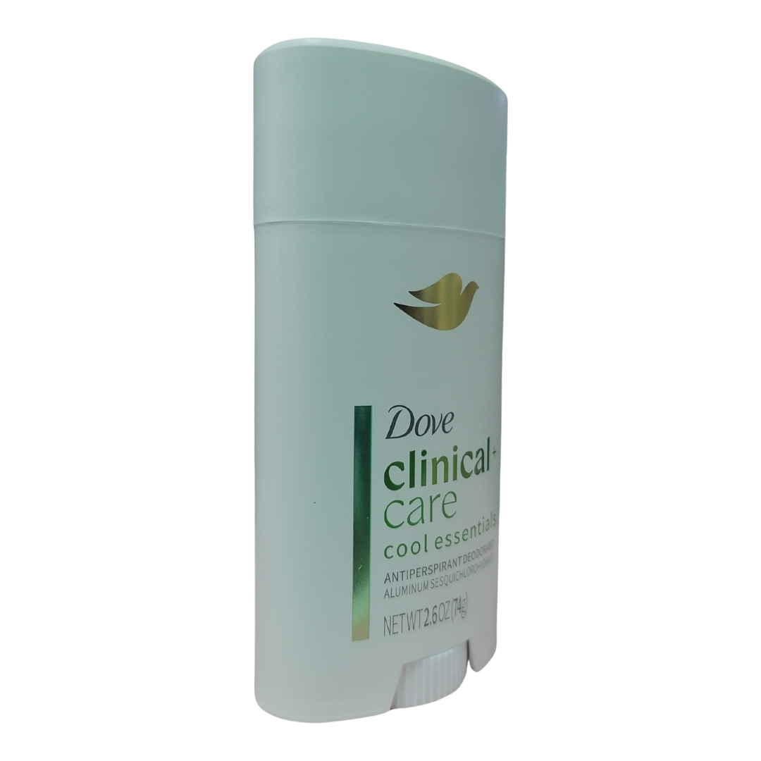 Dove Clinical + Care Cool Essentials Deodorant 96H Protection, 2.6 oz / 74 g
