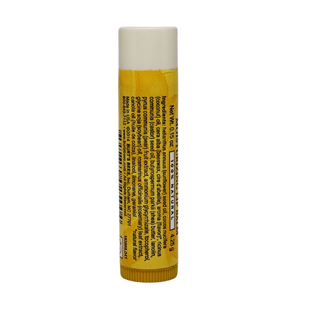 Burts Bees Moisturizing Lip Balm Coconut & Pear, 4.25 g / 0.15 oz.