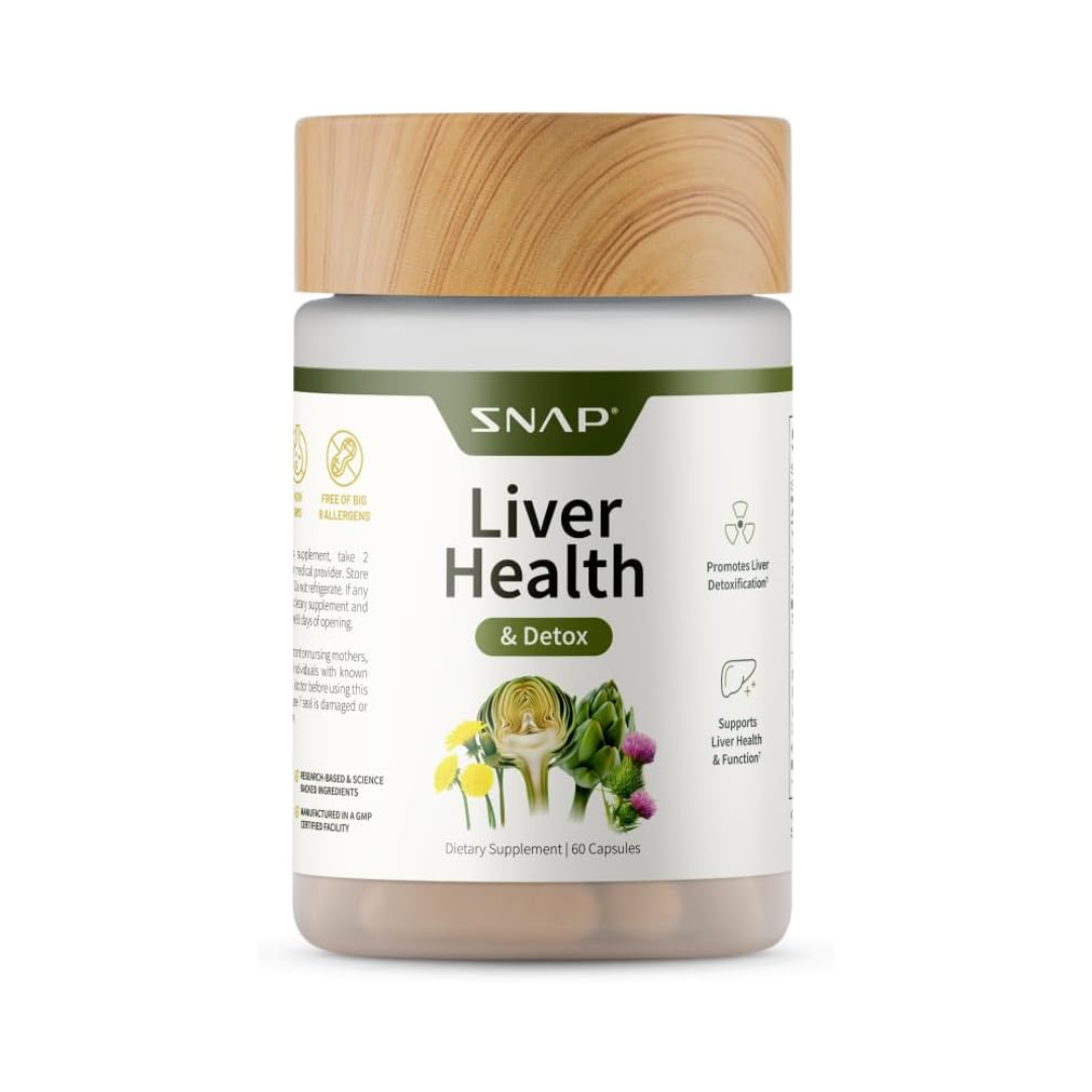 SNAP Liver Health & Detox, 60 Capsules