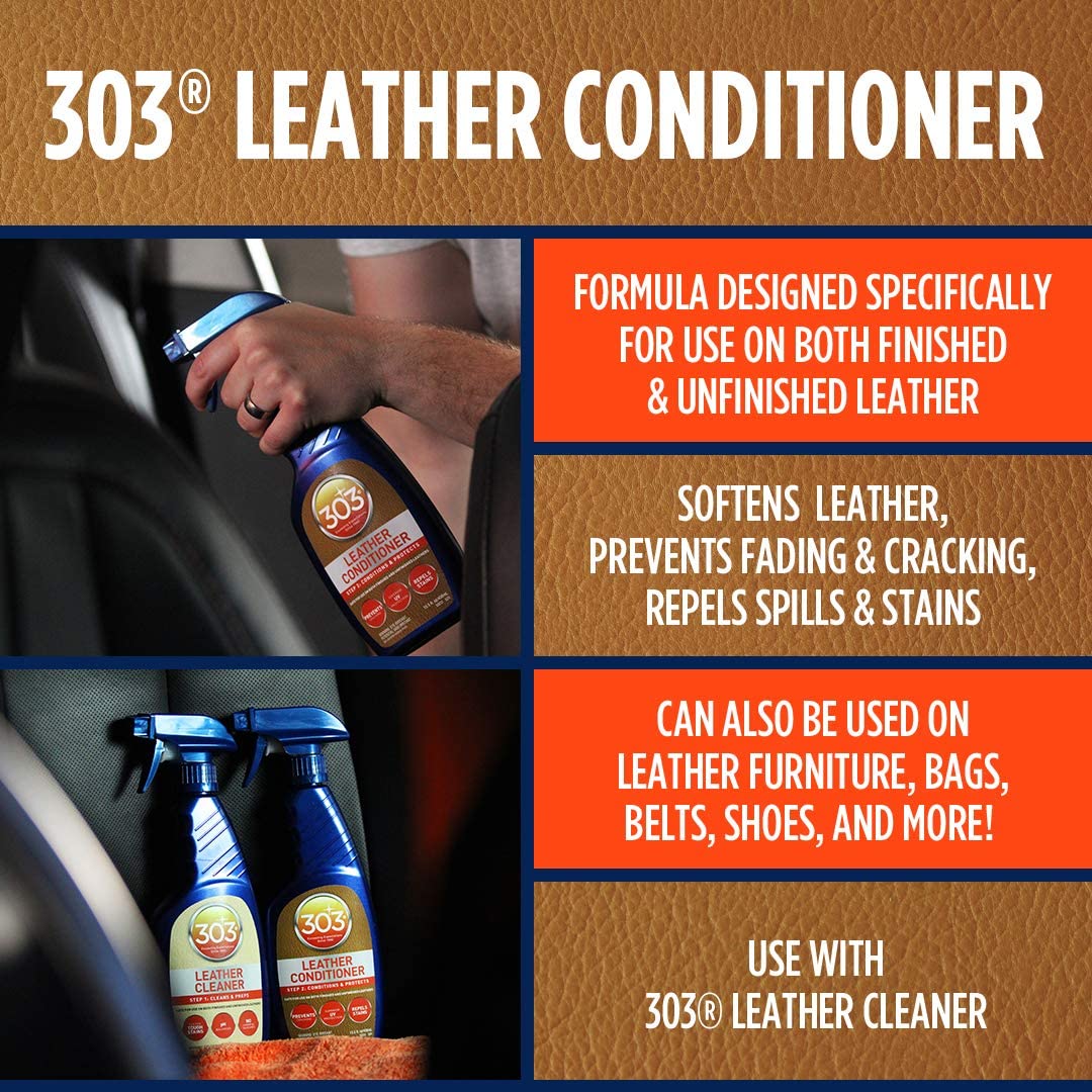 303 Leather Conditioner - Step 2: Conditions and Protects, 15.5 fl.oz