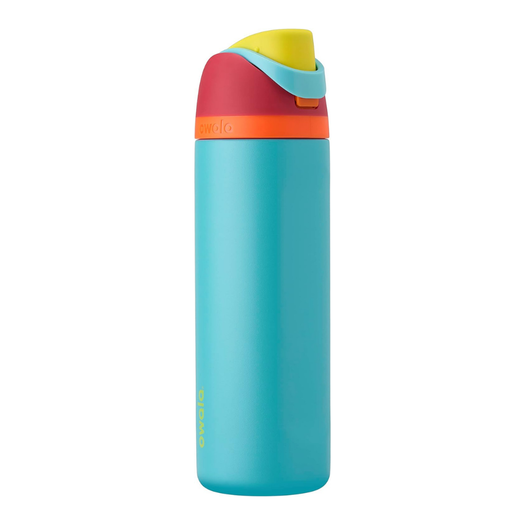Owala FreeSip Insulated Stainless Steel Water Bottle with Straw, 24 oz