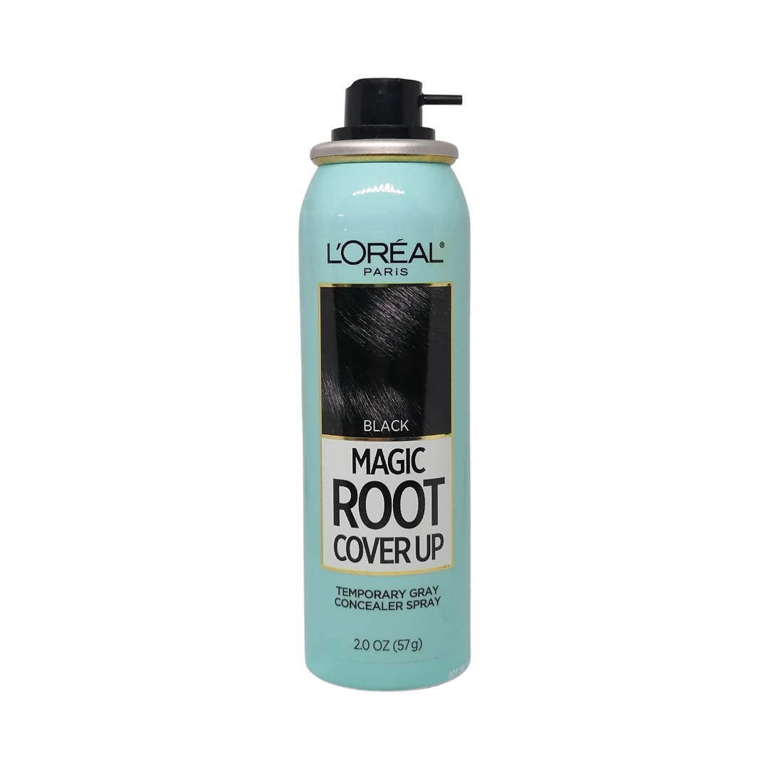L'oreal Paris Magic Root Cover Up Temporary Gray Concealer Spray, 2 oz / 57 g (NO CAP)