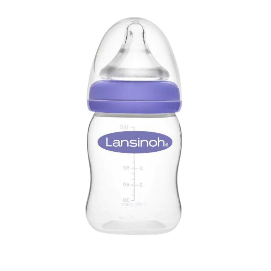 Lansinoh Baby Bottle For Breastfeeding Babies 5oz Bottle 1 Count