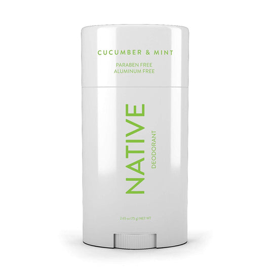 Native Deodorant Natural, Vegan, Gluten Free, Cruelty Free, Cucumber & Mint 75 g