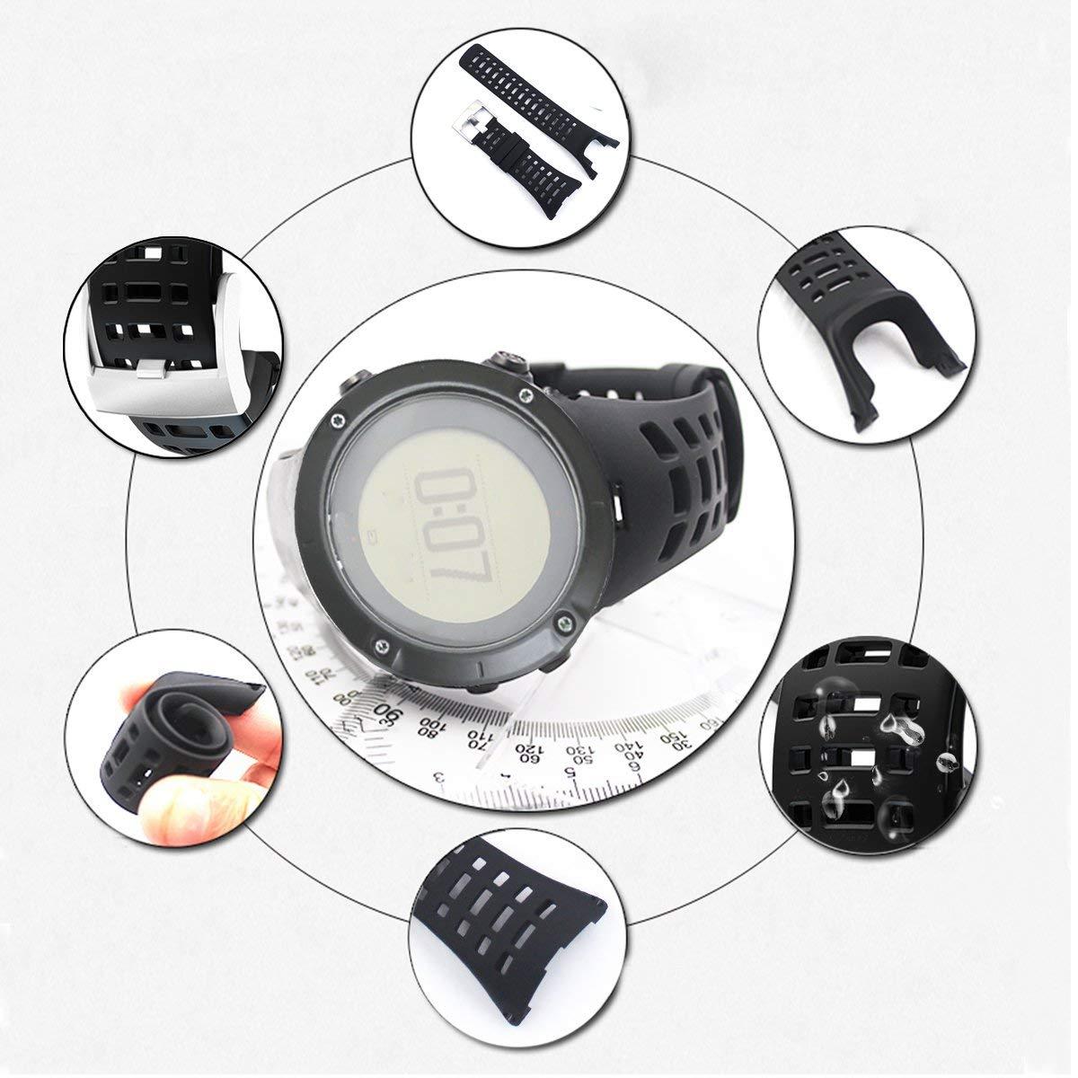 Picowe Watch Band Strap Replacement Kits, 1 Screwdriver and 4 Screws Included