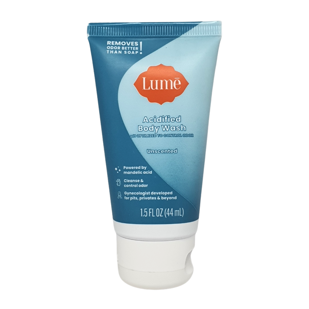 Lume Acidified Body Wash Control Odor 1.5 fl oz (44ml)