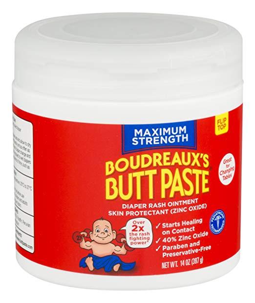 Boudreauxs Butt Paste Diaper Rash Ointment, Maximum Strength 14 oz. Jar