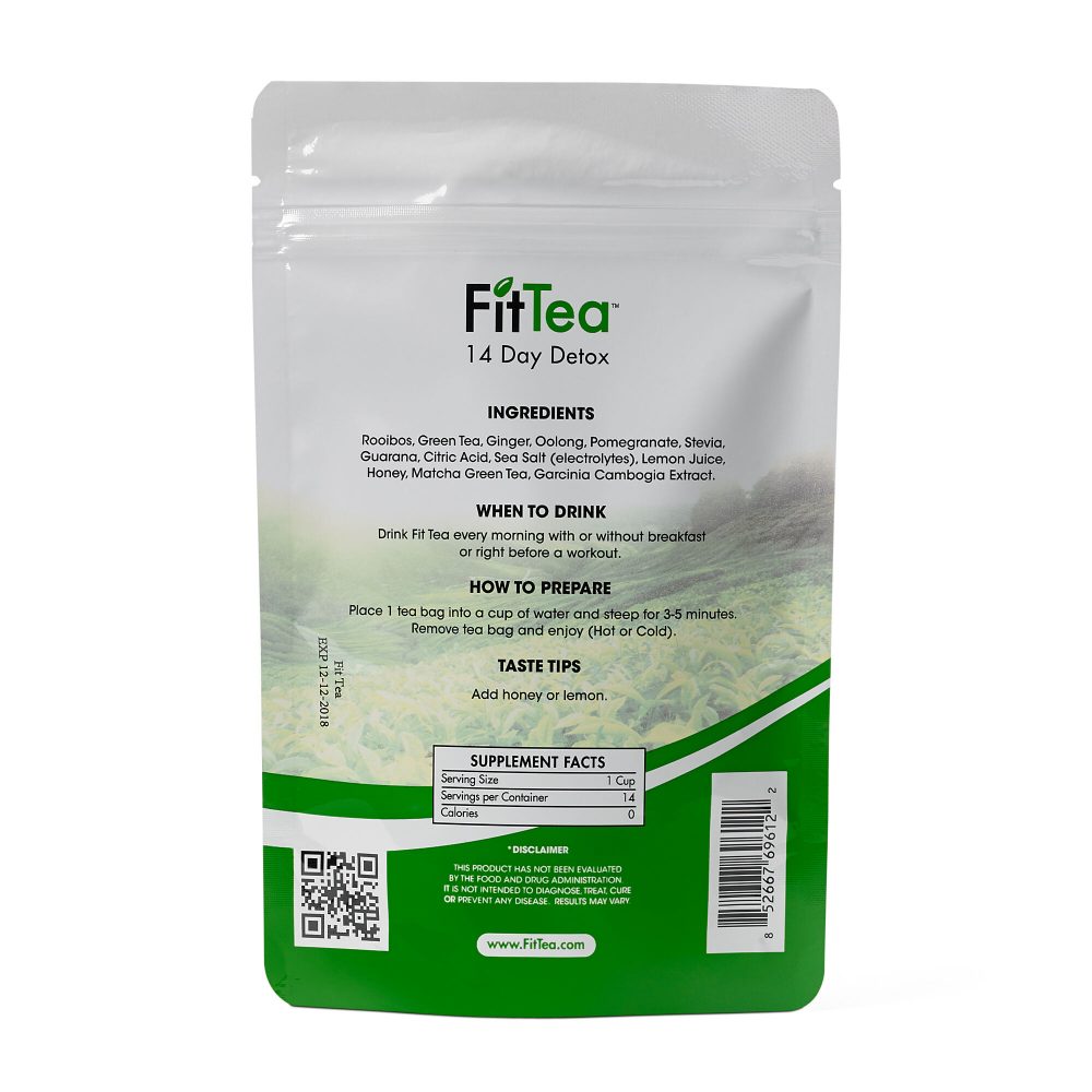 Fit Tea 14 Day Detox - Made in the USA