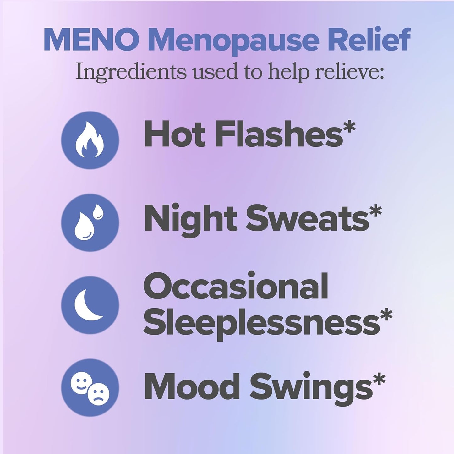 Meno Vitamin Capsules for Menopause 60 Vegan Capsules