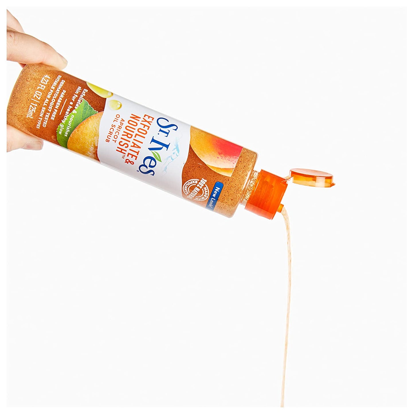 St. Ives Exfoliate & Nourish Apricot Facial Oil Scrub, 4.23 fl.oz / 125ml