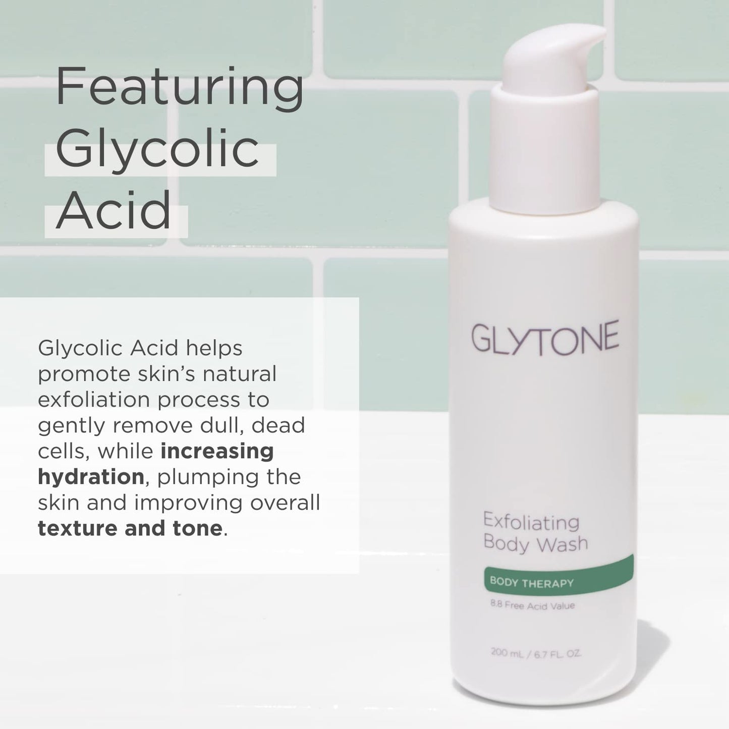 Glytone Exfoliating Body Wash 200ml