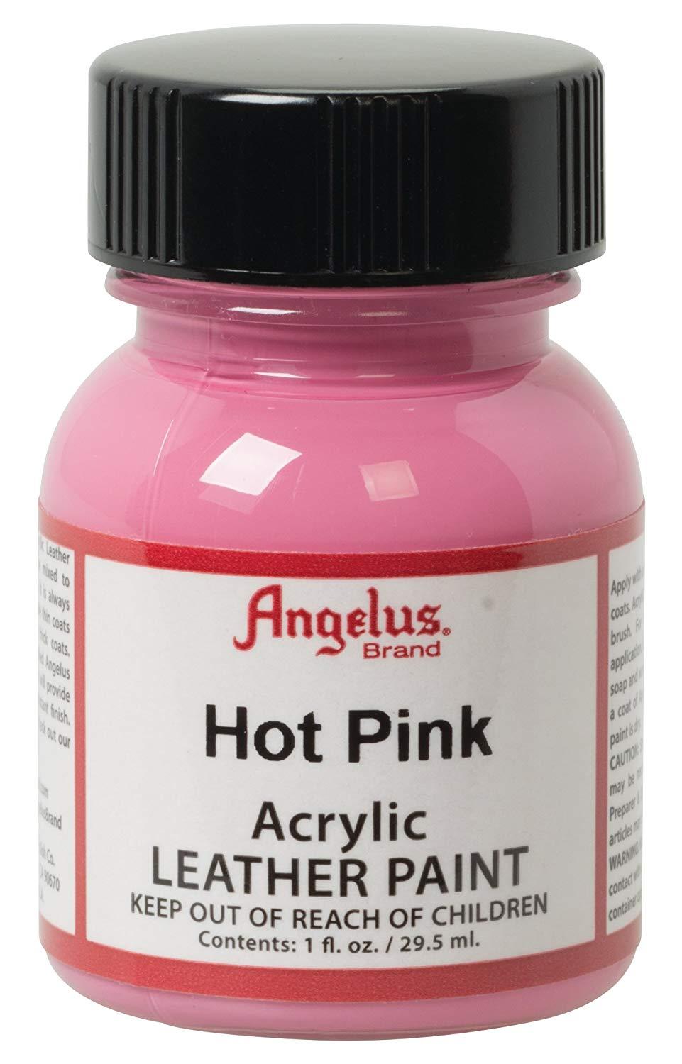 Angelus Acrylic Leather Paint (Hot Pink)