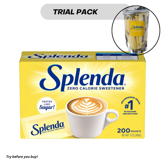 Splenda Zero Calorie Sweetener 100 Packets
