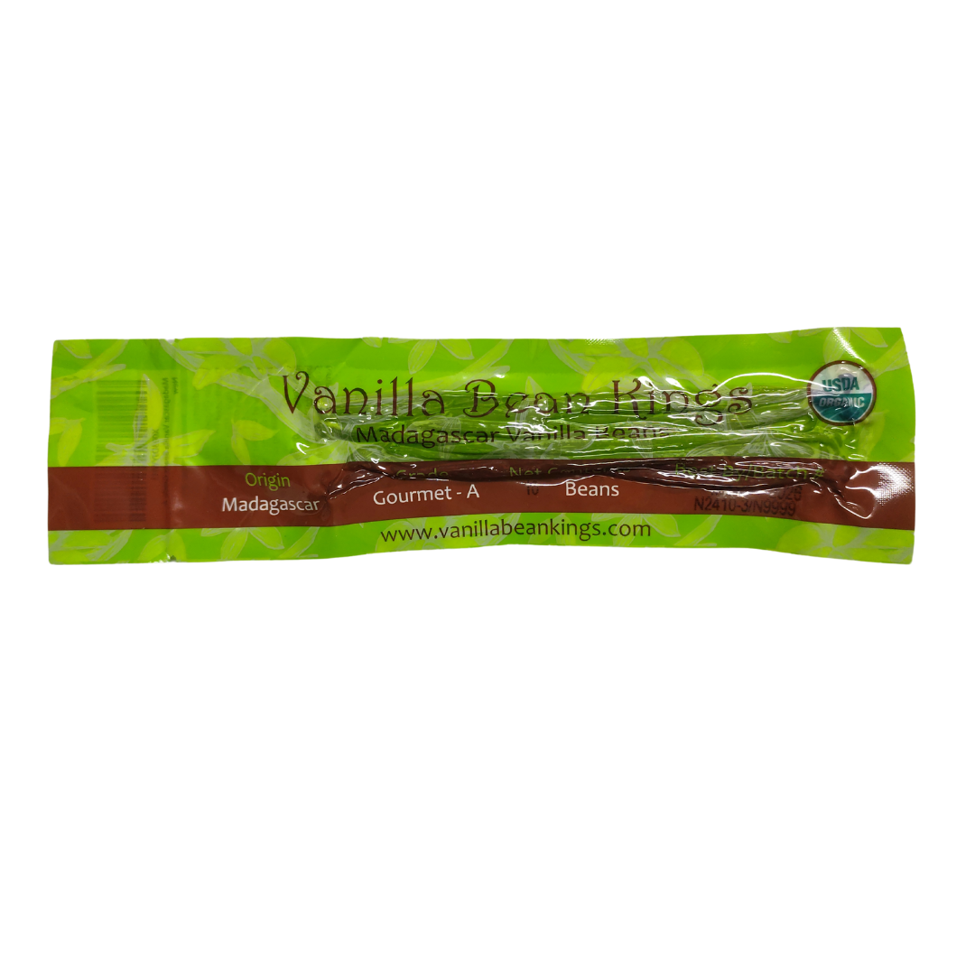 Vanilla Bean Kings Madagascar Vanilla Beans, 10 Beans