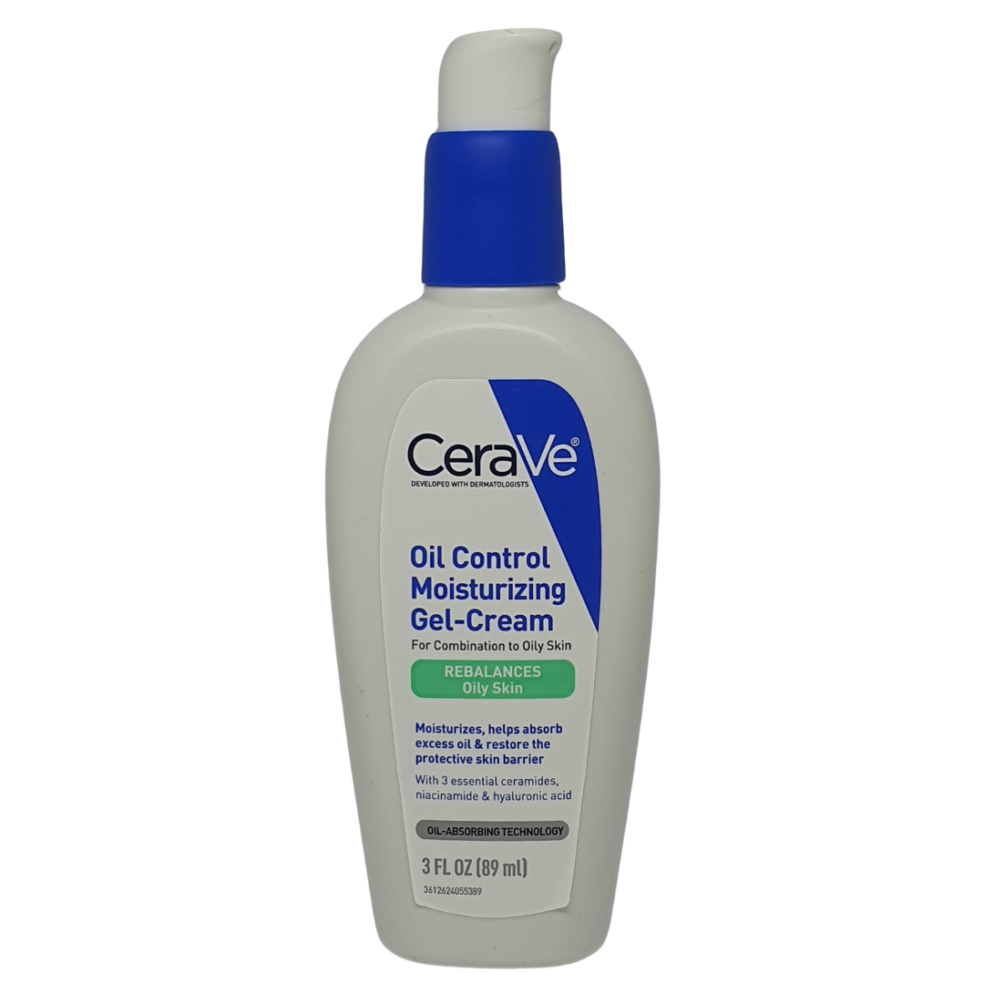 CeraVe Oil Control Moisturizing Gel-Cream, 3 oz / 89 ml