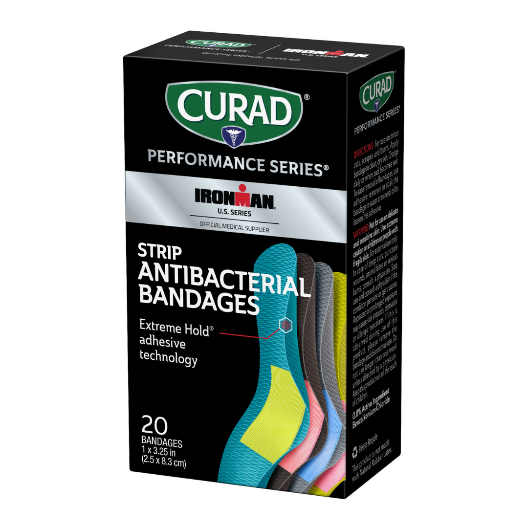 Curad Performance Antibacterial Bandages 20 Bandages