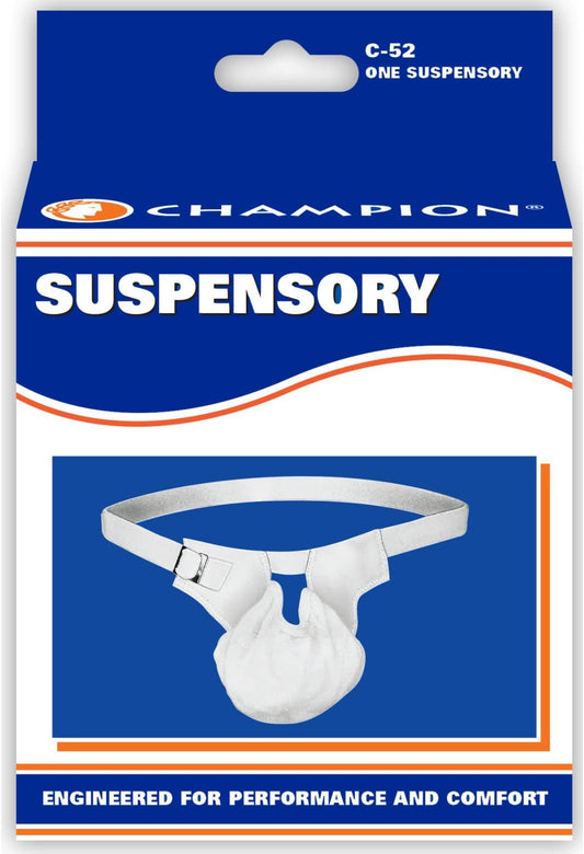 Champion Scrotal Suspensory Large Mesh Pouch, Breathable & Non-Elastic (C-52), Large