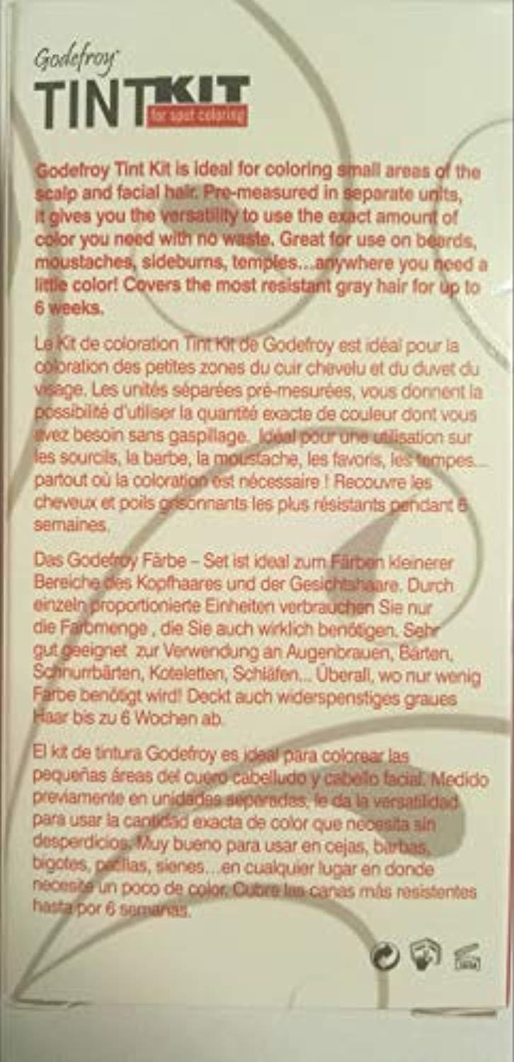 Godefroy Professional Tint Kit, For Spot Coloring, Medium Brown, 20 Count