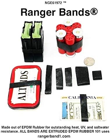 Ranger Bands Mixed 35 Count Heavier Compound Made from EPDM Rubber for Survival