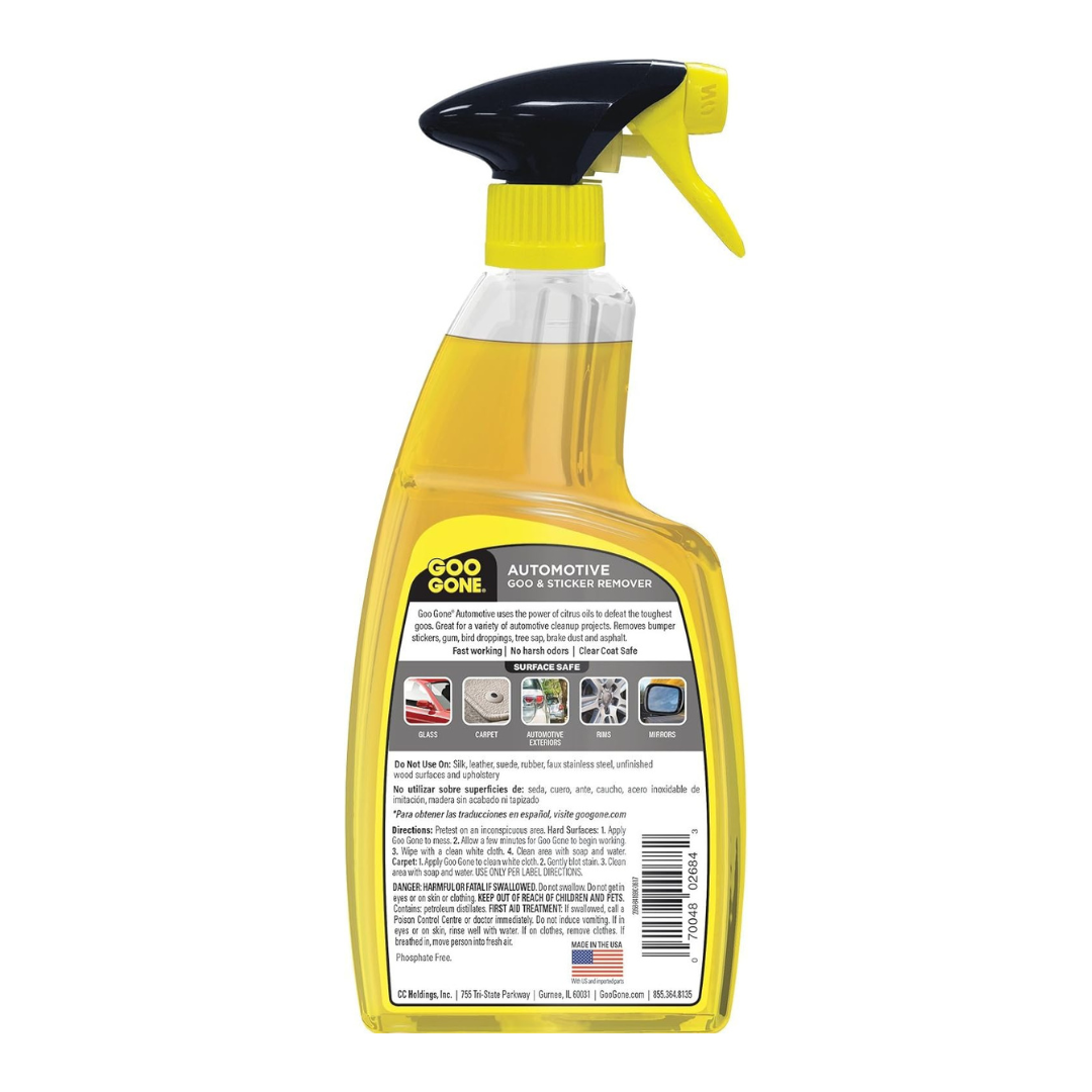 Goo Gone Automotive Goo & Sticker Remover Surface Safe 24 fl oz / 710ml