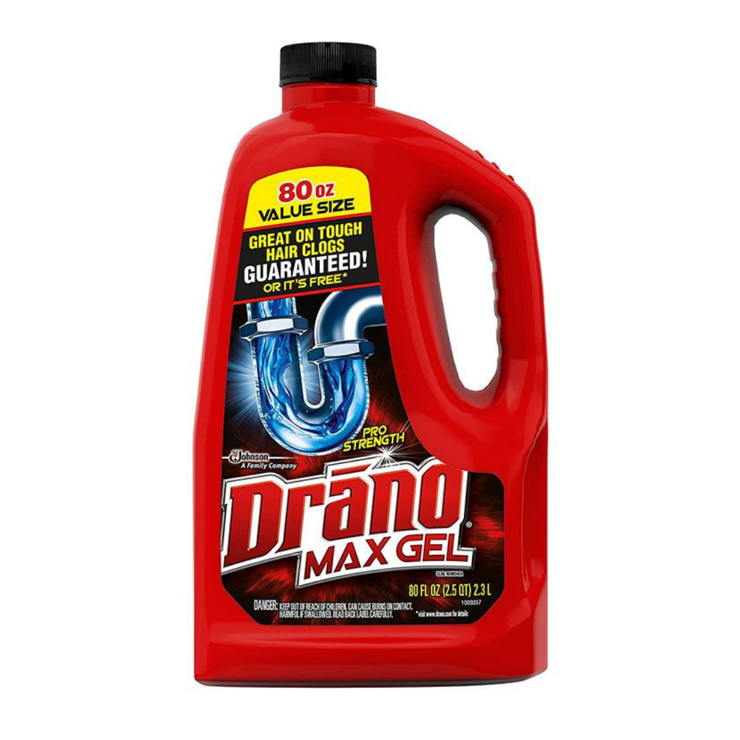Drano Max Gel Pro Strength Clog Remover 80 fl oz / 2.3L